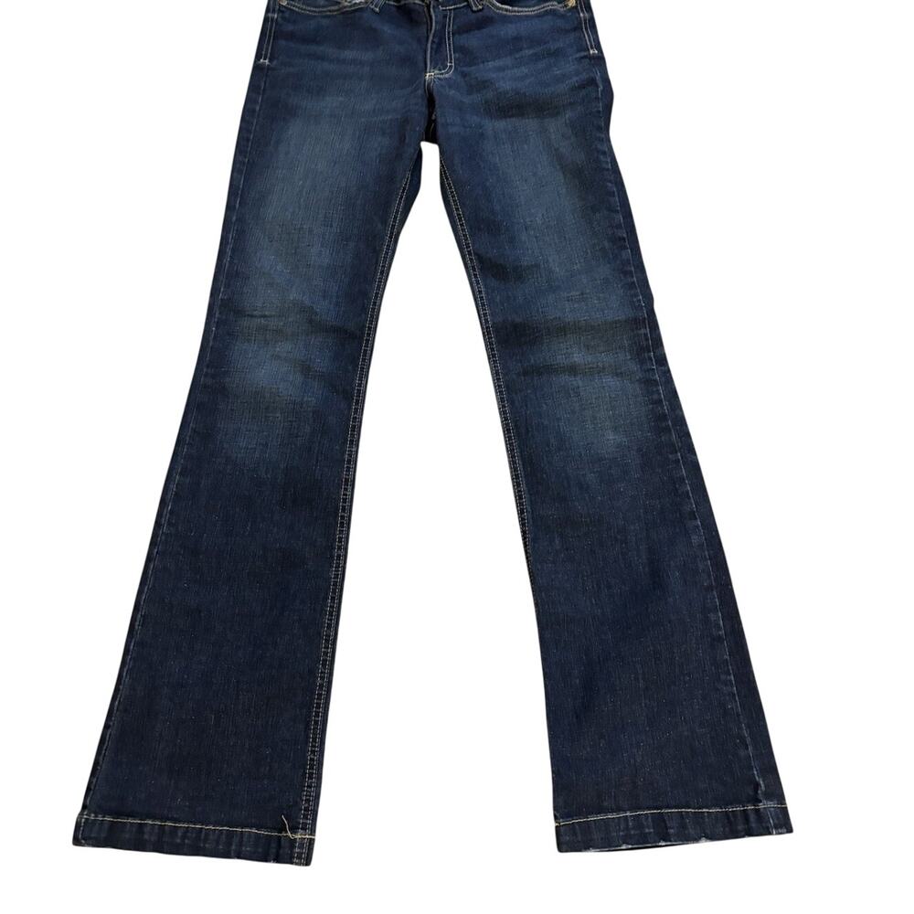 Odyn Premium Dark Wash Straight Leg Jeans Size 6